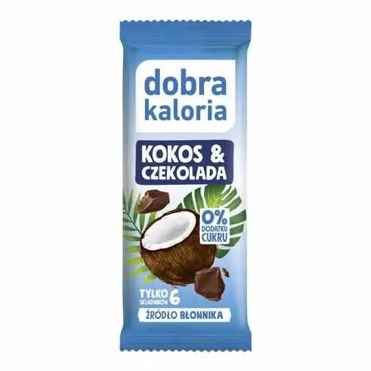Good Calories Kokosnuss-Schokoriegel ohne Zuckerzusatz 33 g