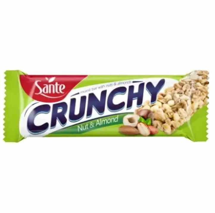 Sante Erdnuss-Mandel-Knusperriegel 35g