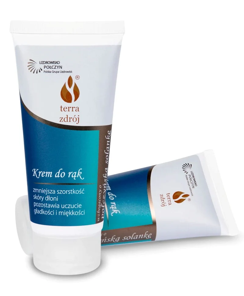 Feuchtigkeitsspendende und regenerierende Handcreme 100 g - TERRA ZDRÓJ (SOLANKOWA SERIES)