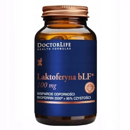 Doctor Life Lactoferrin bLF 100mg 30 Kapseln