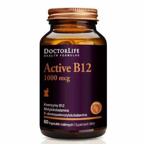 Doctor Life Aktives B12 1000 mcg 60 Kapseln
