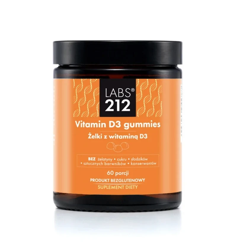 LABS212 Vitamin D3 - Vitamin D3 Gele (60 Gele)