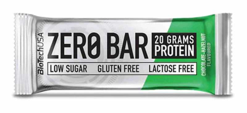 BioTech USA Zero Bar 50g mit Schokoladen- und Haselnussgeschmack