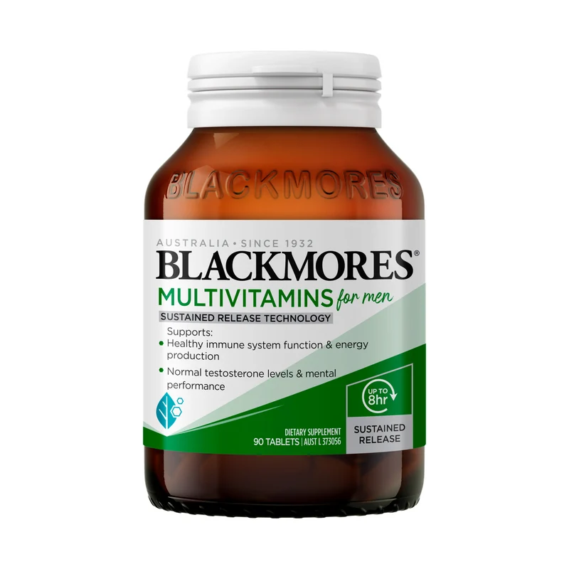 Blackmores Sustained Release Mens Multivitamins 90 Tablets