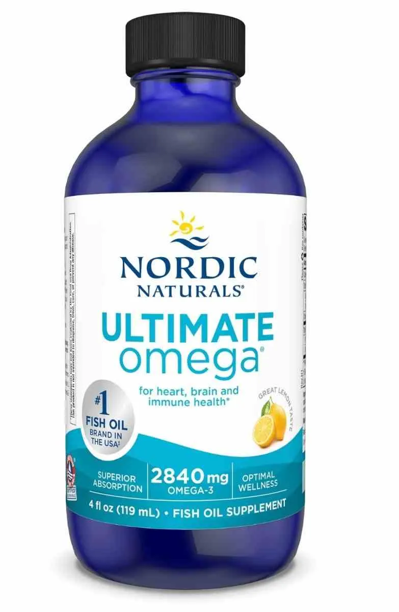 Nordic Naturals Ultimate Omega 2840 mg 237 ml Zitronengeschmack