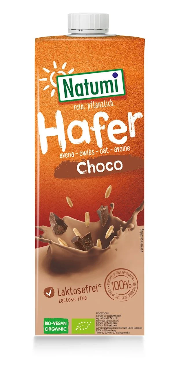 Natumi Haferflocken-Kakao-Getränk BIO 1 L