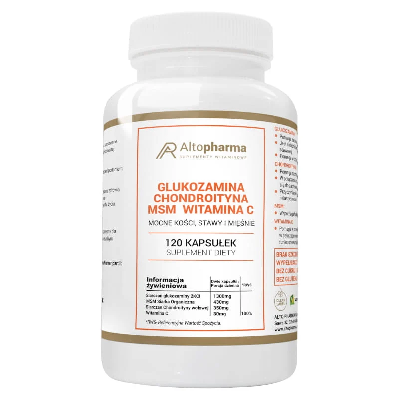 Altopharma Glucosamin Chondroitin MSM Vitamin C 120 Kapseln