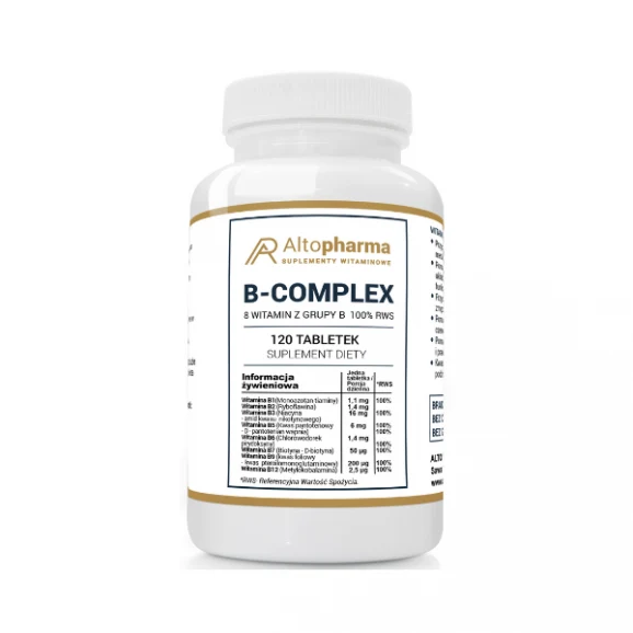 Altopharma Vitamin B-Komplex 100% 120 Tabletten
