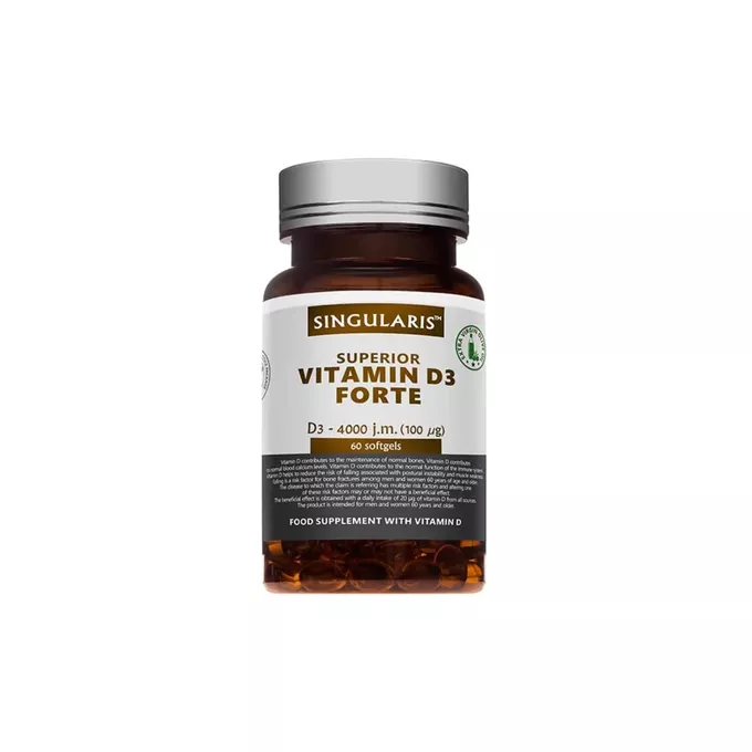 Singularis Superior Vitamin D3 Forte 4000IU 60 Weichkapseln