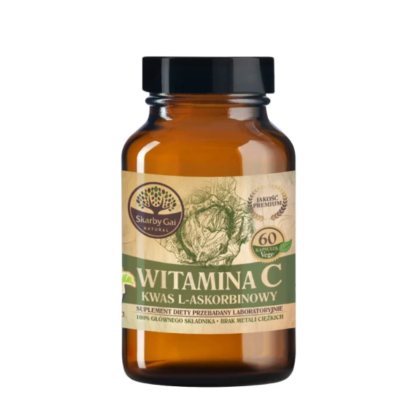 Vitamin-C-Kapseln mit Kohl 60 Kapseln GAI NATURAL TREASURES
