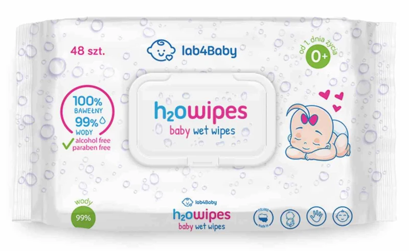 Alg Pharma H2Owipes Kinder Feuchttücher 24 Stück