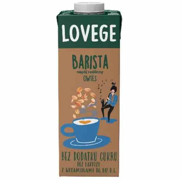 Sante Lovege Haferflockengetränk für Baristas Zuckerfrei 0,33l