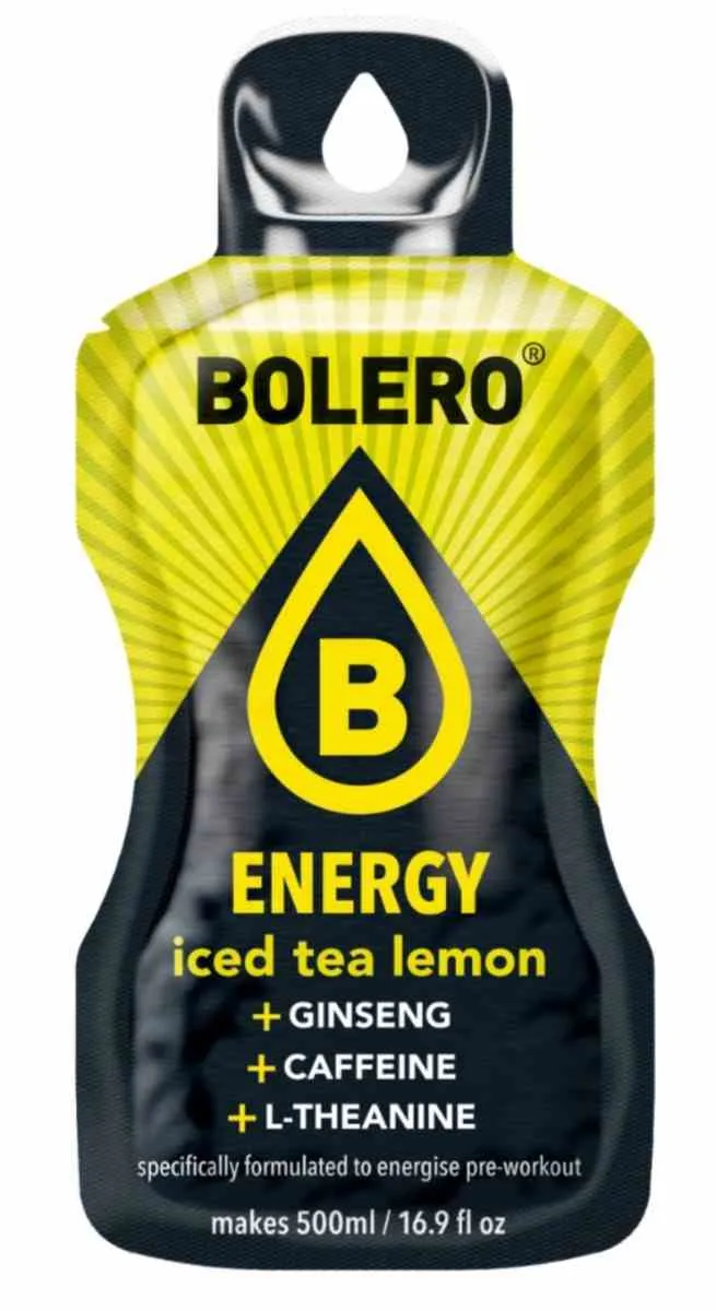 Bolero Energy Eiskalte Zitrone 14g