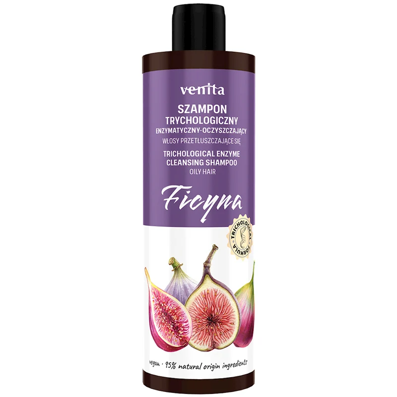 VENITA Trichologic Ficin Enzym-Reinigungsshampoo für fettiges Haar 300ml