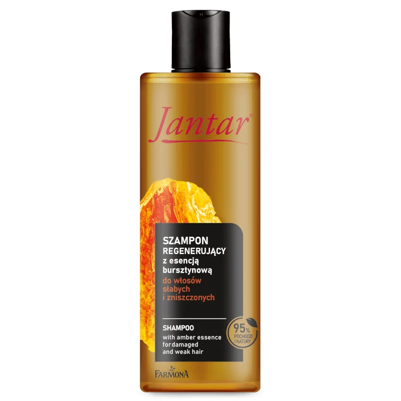 JANTAR Haarshampoo mit Bernstein-Essenz für schwaches und geschädigtes Haar 300ml FARMONA