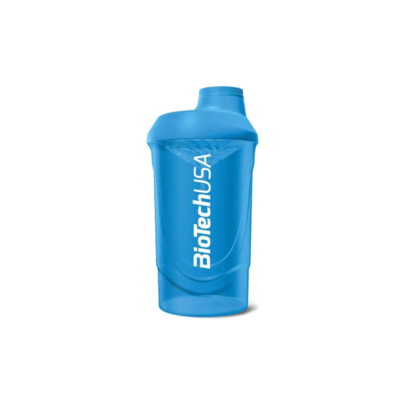 BioTech USA Schüttler Wave blau 600ml