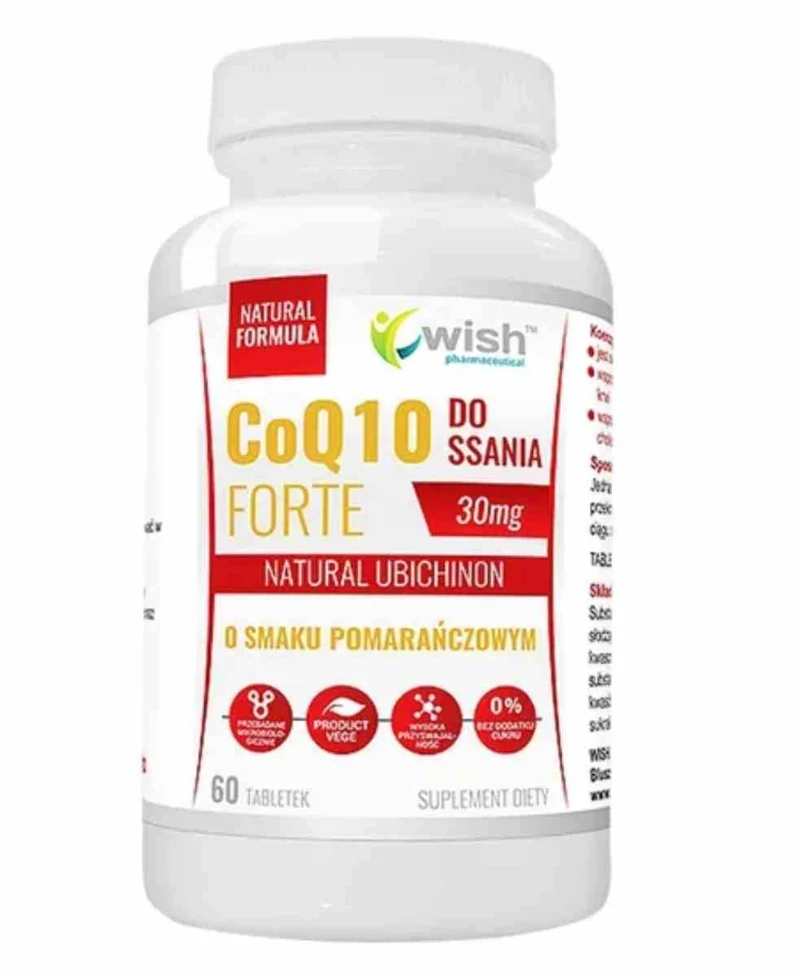 Wish Coenzym Q10 Forte zum Lutschen 60 Tabletten