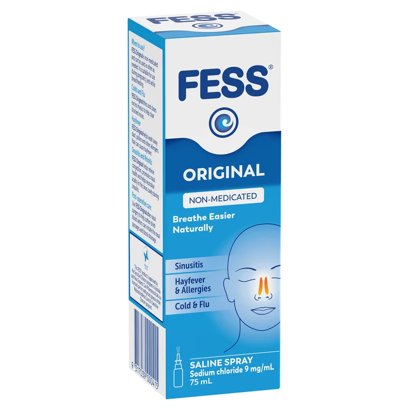 FESS Original Nasal Saline Spray 75 mL