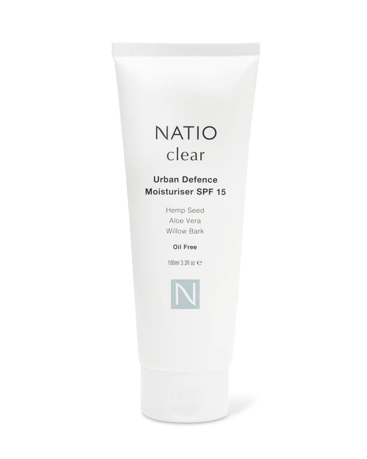 Natio Clear Urban Defence Moisturiser SPF15 100ml