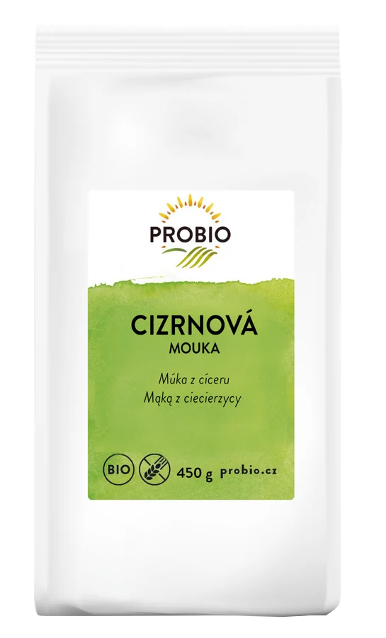 Glutenfreies Kichererbsenmehl BIO 450 g - PROBIO