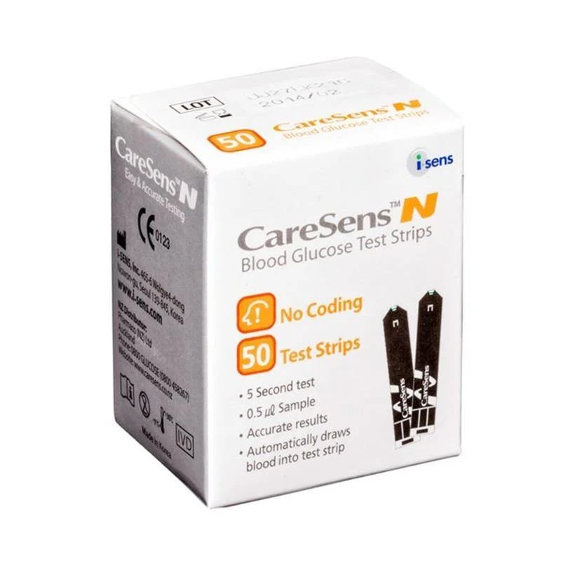 CARESENS Blood Glucose Test Strips For N Type Meters
