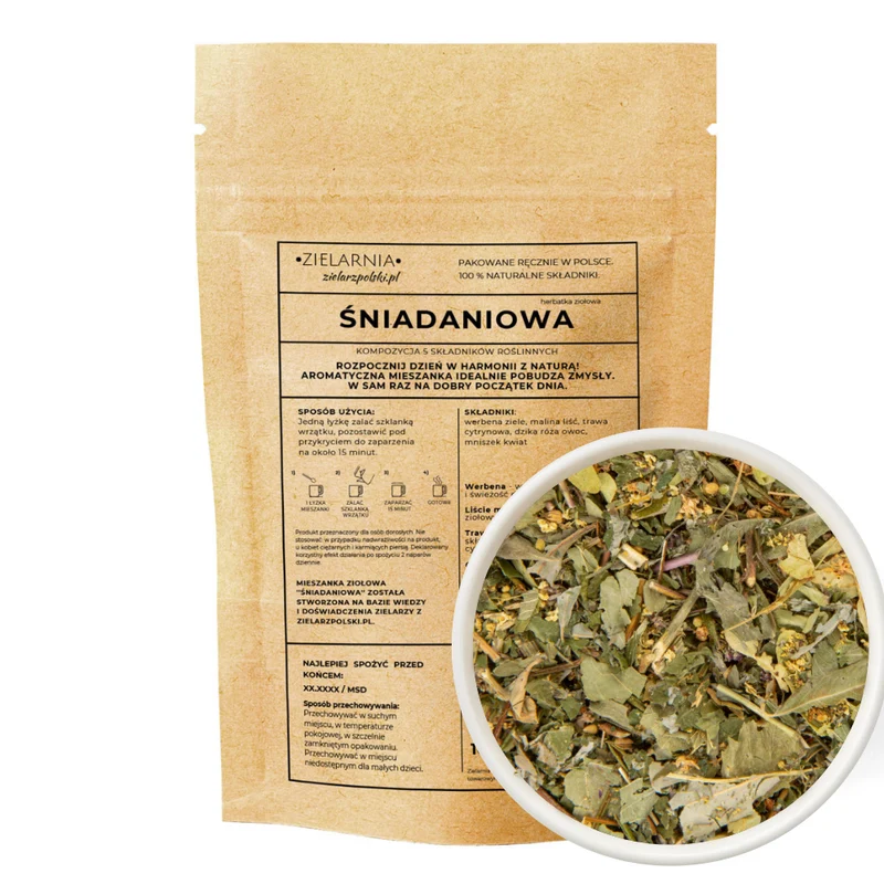 Śniadaniowa - Kräutertee 100g ZIELARZPOLSKI.PL