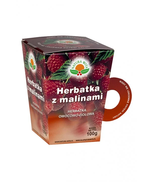 NATURA-WITA Himbeertee 100g (Dose)