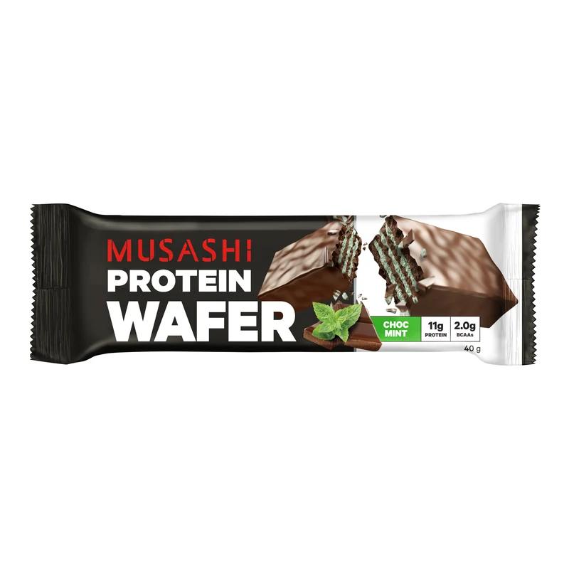 Musashi Protein Wafer Bar Chocolate Mint 40 g
