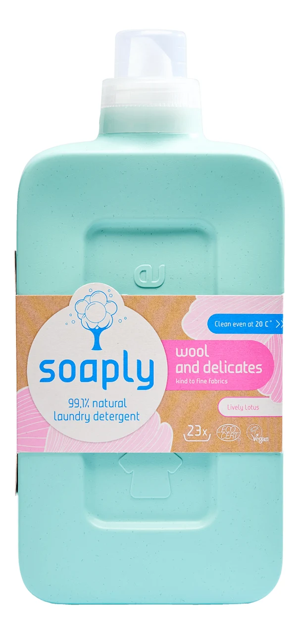 LOTUS ECO WOLLE & SEIDE WEICHSPÜLER 1 L (23 WASCHGÄNGE) - SEIFIG