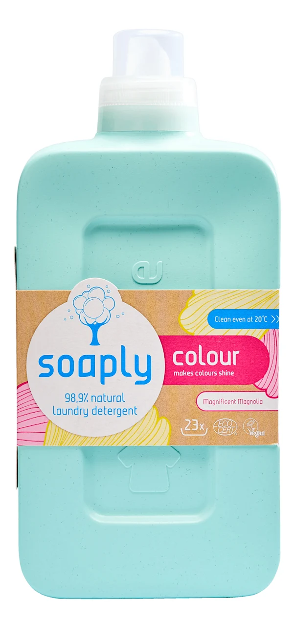 WASCHMITTEL FÜR BUNTWÄSCHE MAGNOLIA ECO 1 L (23 WASCHGÄNGE) - SEIFIG