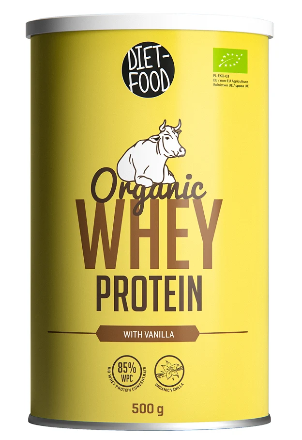 WANILLA-FREIES WEIZENPROTEIN (WPC-Konzentrat 85) BIO 500 g - DIET-FOOD