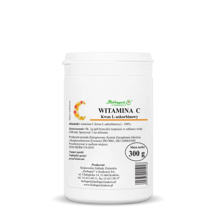 VITAMIN C L-Ascorbinsäure 300g HERBAPOL