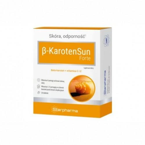Beta-CarotinSun Forte 30 Tabletten STARPHARMA