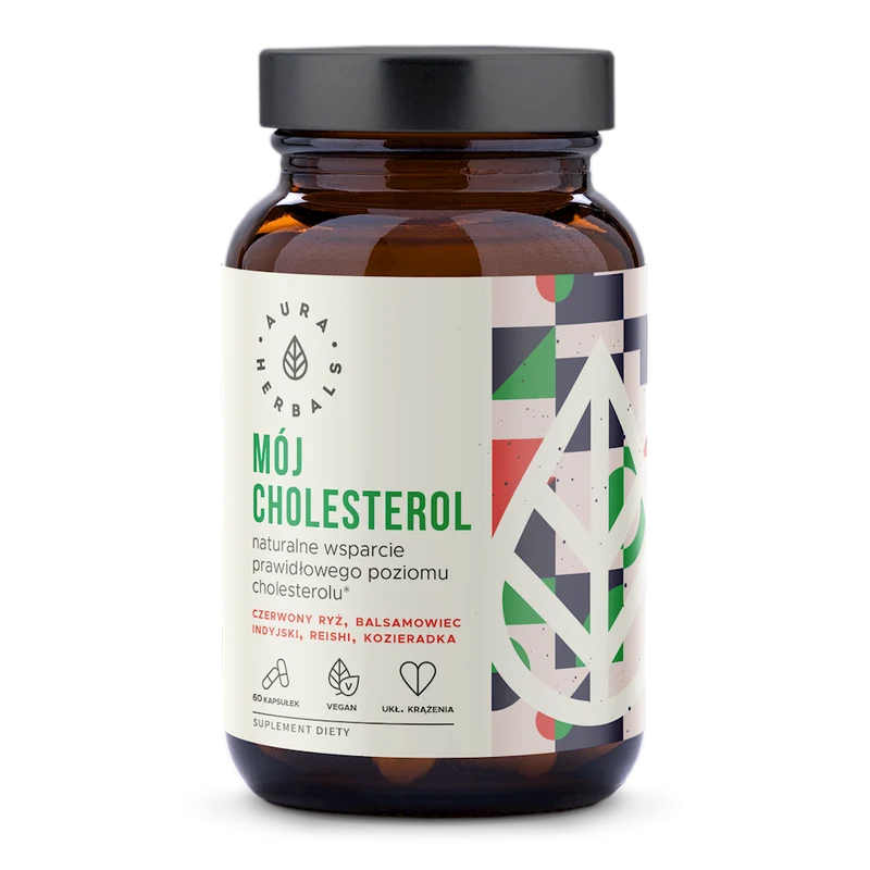 AURA HERBALS Mein Cholesterin, richtiges Niveau 60 Veg.-Kapseln