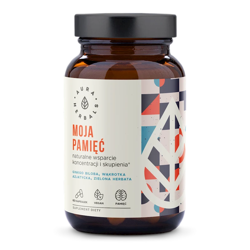 AURA HERBALS Mein Gedächtnis, Konzentration und Fokus 60 Veg.-Kapseln
