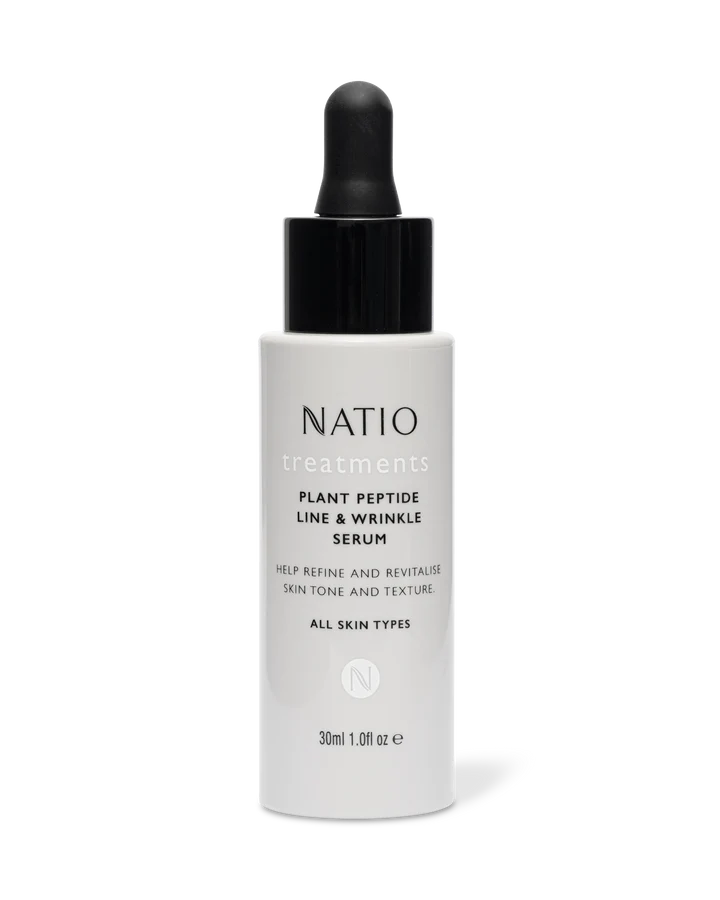 Natio Treatments Plant Peptide Line & Wrinkle Serum 30ml