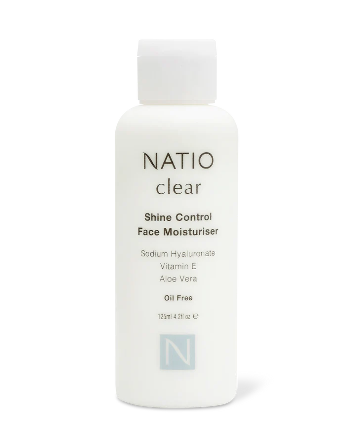 Natio Clear Shine Control Face Moist 125ml