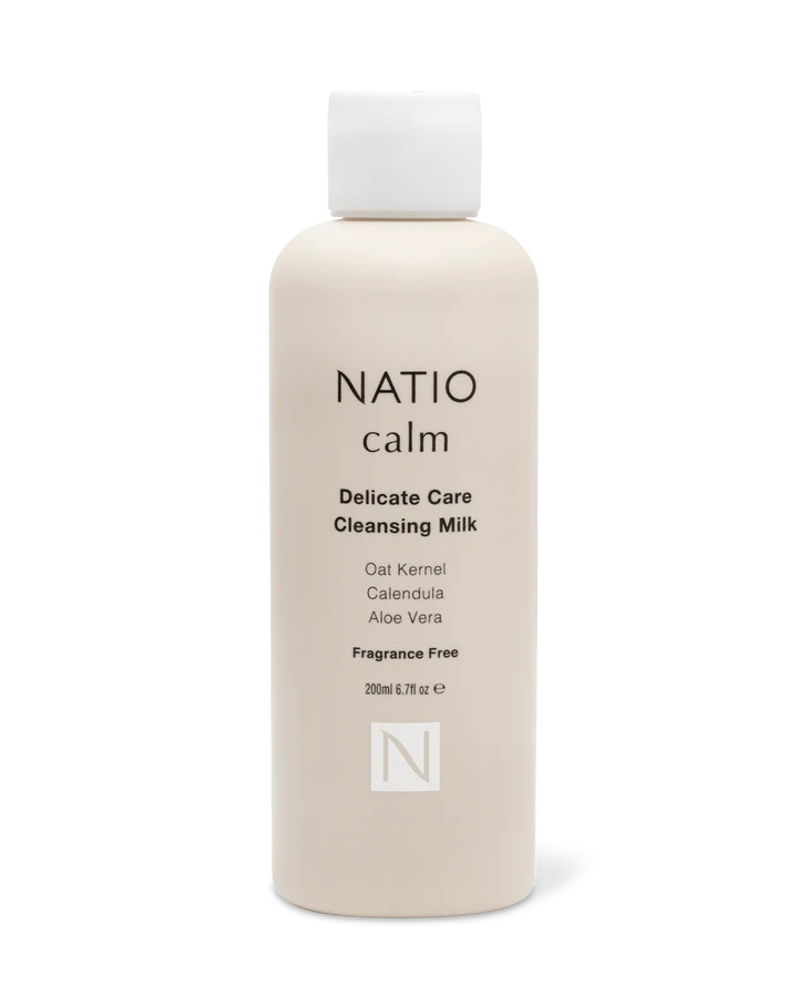 Natio Calm Delicate Care Cleans Milk 200ml