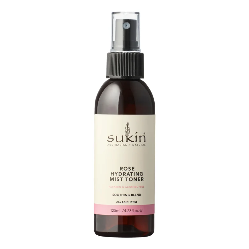 Sukin Hydrating Mist Toner Rose 125ml