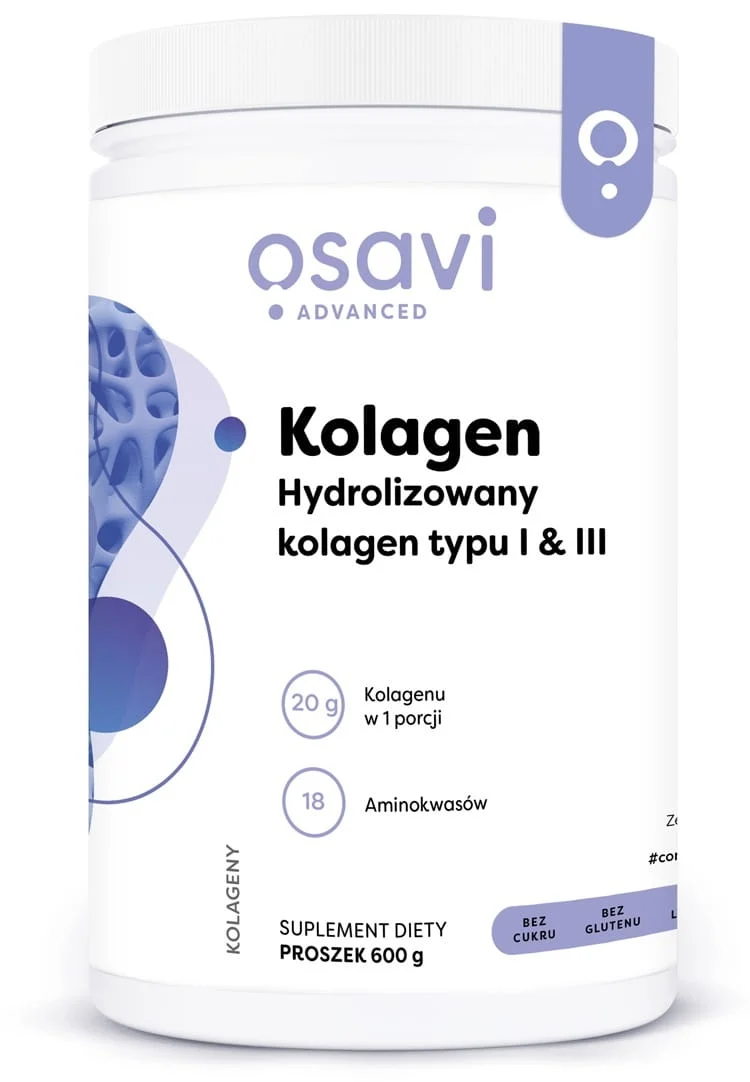 OSAVI Hydrolysiertes Kollagen Typ I & III (600 g)