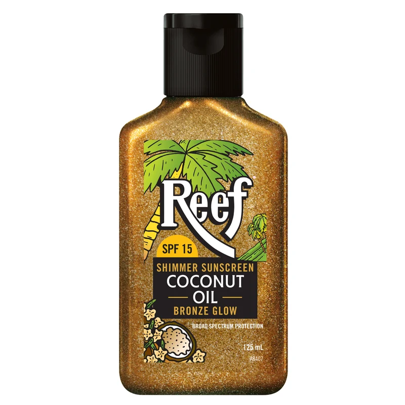 Reef Coconut Shimmer Sun Tan Oil SPF 15 125mL