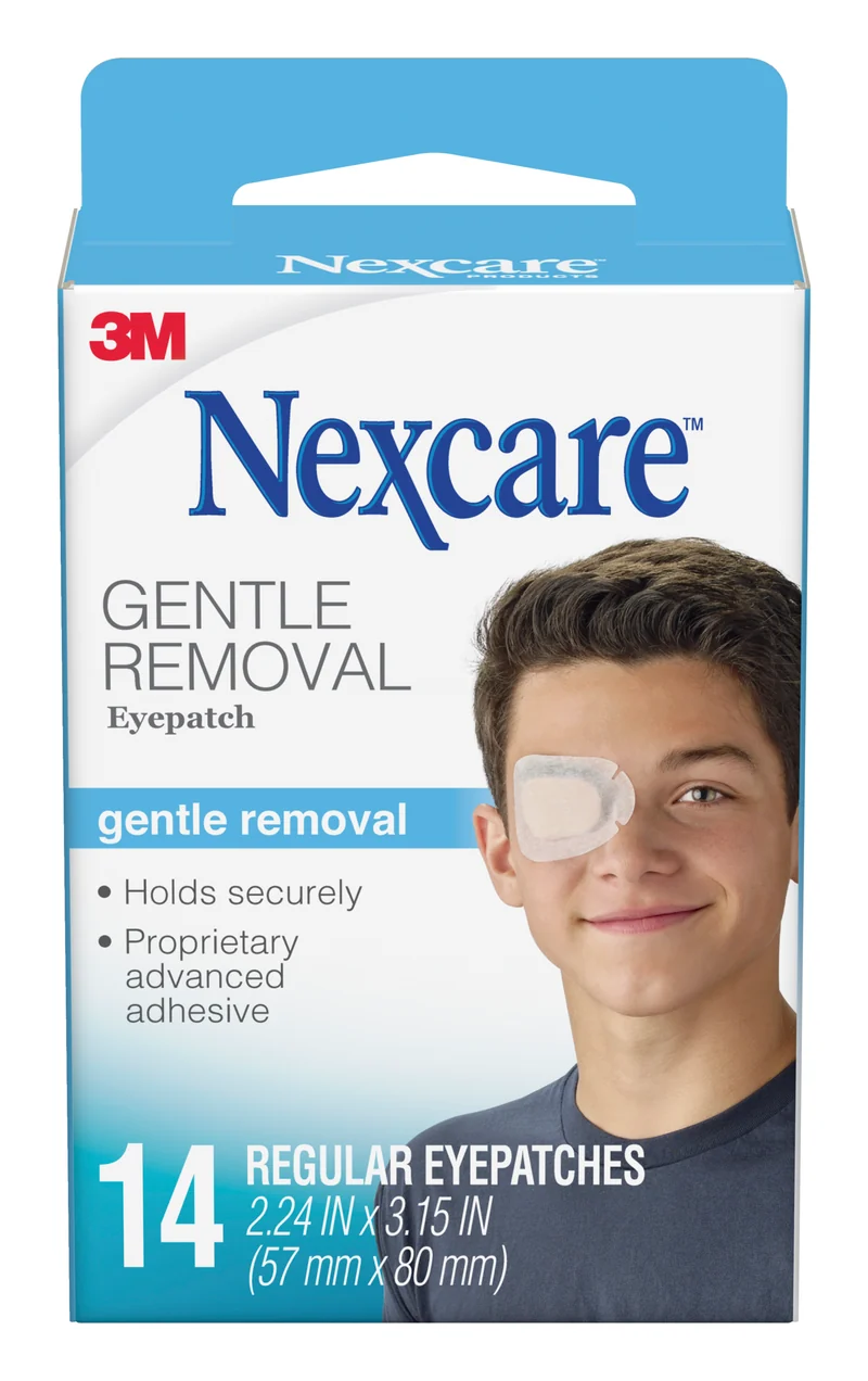 Nexcare Gentle Removal Eye Patch Regular 14