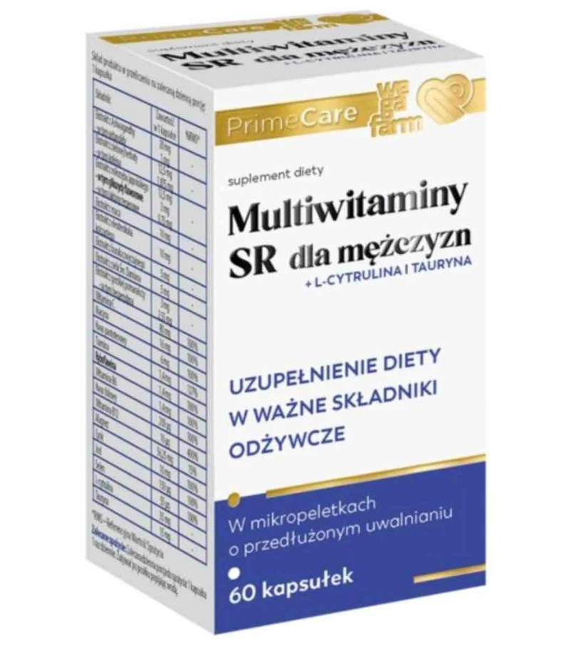 WegaFarm Multivitamine SR für Männer 60 Kapseln
