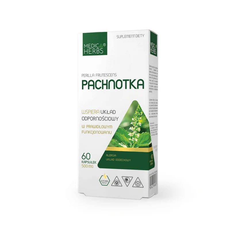 MEDICA HERBS Pachnot 500mg, 60 Kapseln.