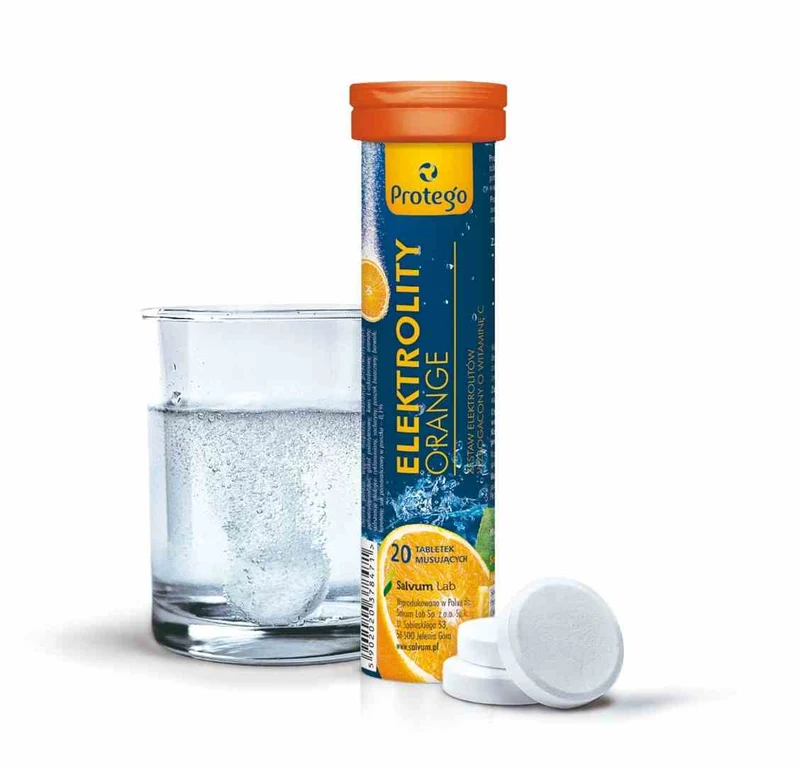 Protego Elektrolity Orange 20 Brausetabletten