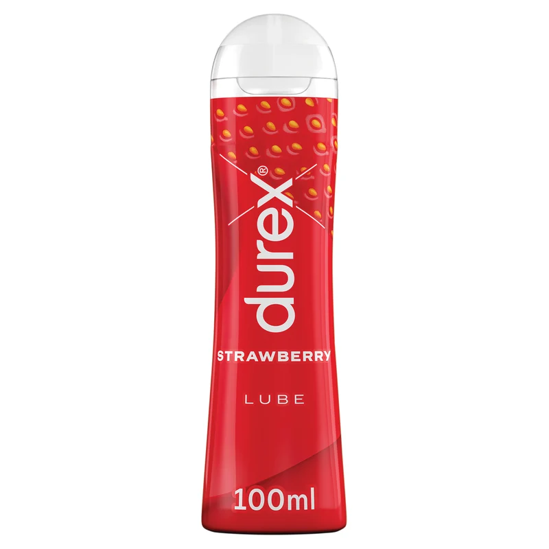 Durex Strawberry Lube Gel Lubricant, 100mL