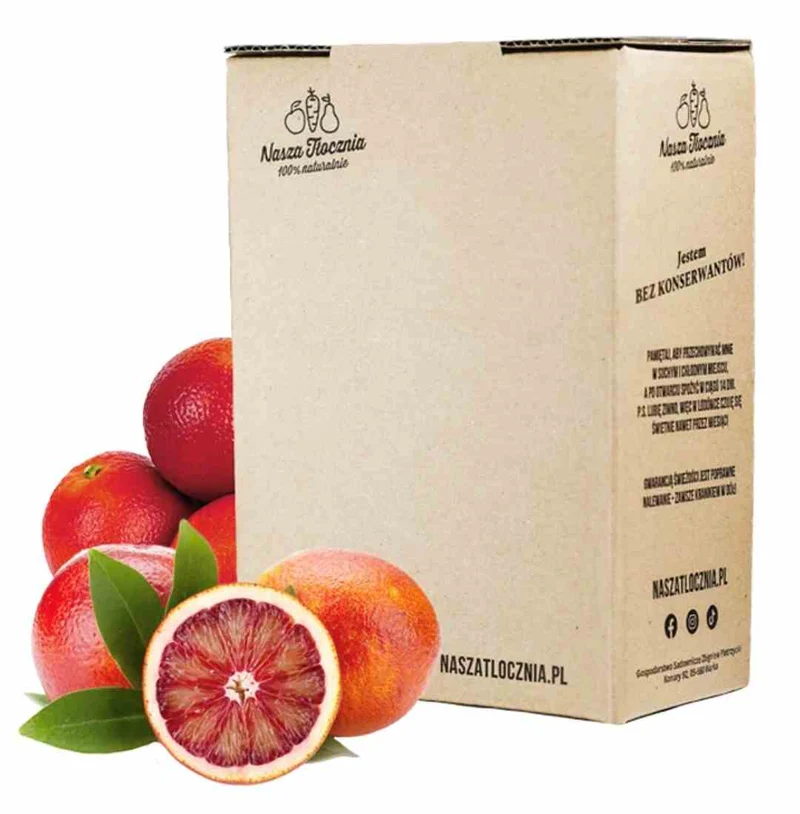 Unser Presssaft 100% Rote Orange 5l