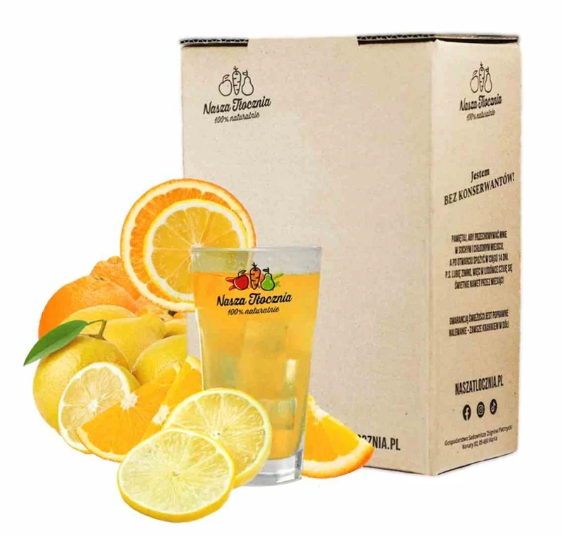 Nasza Tłocznia Limonade Orange und Zitrone 5l