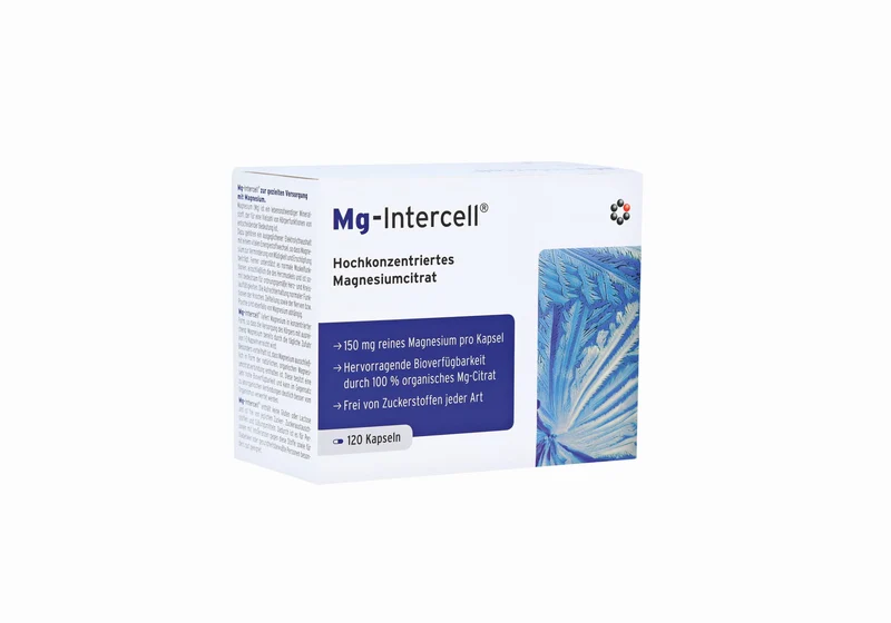 Mg-Intercell® Magnesiumcitrat (120 Kapseln) Intercell Pharma