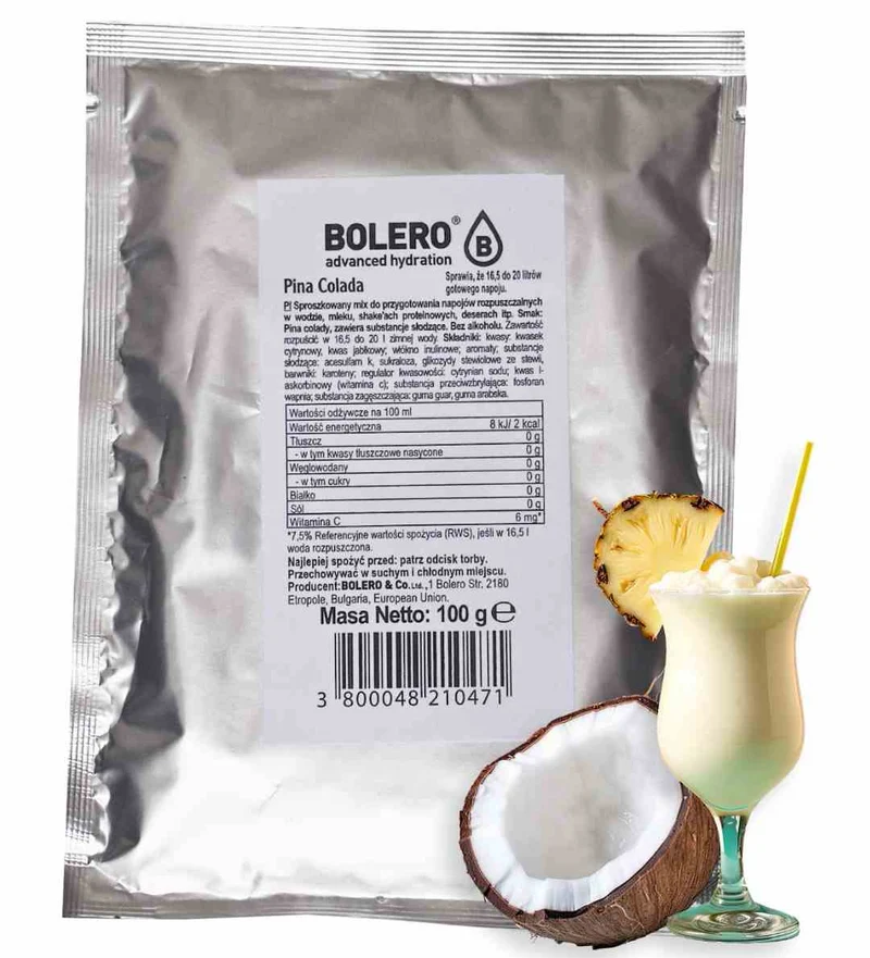 Bolero Tasche Pina Colada 100g